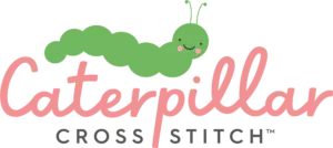 Caterpillar Cross Stitch Logo